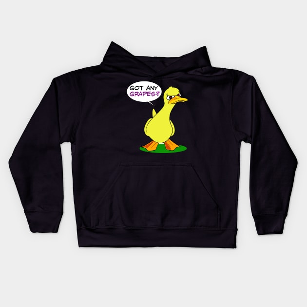 Got Any Grapes Kids Hoodie by DavesTees